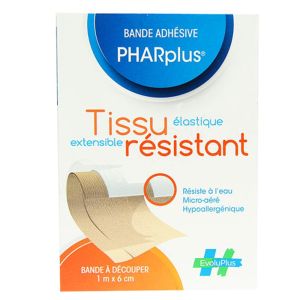 Évolupharm - Pansements PHARplus - bande de 6cm x 1m