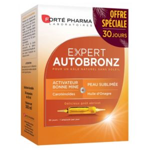Forté Pharma - Expert Autobronz - 30 ampoules