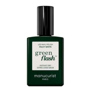 Manucurist - Vernis semi permanent green flash Milky White - 15ml