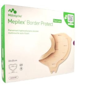 Mepilex - Border Protect Sacrum  22 cm x 25 cm