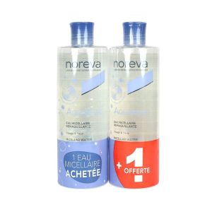 Noreva - Aquavera Eau micellaire démaquillante - Lot de 2x400ml