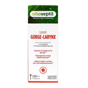 Olioseptil - Sirop gorge larynx - 125 ml
