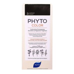 Phytocolor - Coloration permanente 3 Châtain foncé