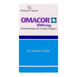 Pierre Fabre - Omacor 1000mg - 28 capsules molles