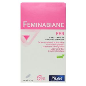 Pileje - Feminabiane Fer - 60 gélules