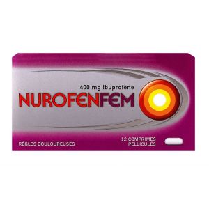 Reckitt - NurofenFem 400mg - 12 comprimés pelliculés