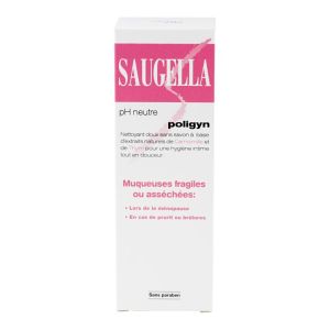 Saugella poligyn - Nettoyant doux pour muqueuses fragiles ou asséchées - 250mL