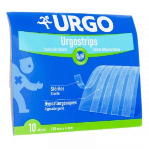 Urgo - Urgostrips - 10 bandelettes 100 mm x 6 mm