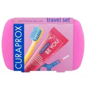Curaprox - Be you kit de voyage rose - 5 unités