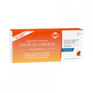 Ducray - Anacaps Reactiv chute de cheveux - 3x30 gélules