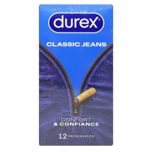 Durex - Classic Jeans - 12 préservatifs