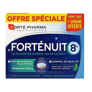 Forté Pharma - FortéNuit 8H - 30 comprimés