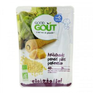 Good Goût - Purée d'artichauts panais pâtes parmesan dès 6 mois - 190 g