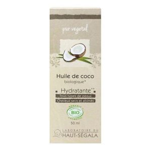 Haut Ségala - Huile De Coco Hydratant - 50Ml