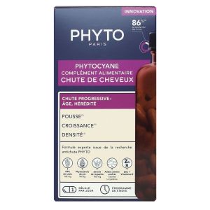 Phyto - Phytocyane chute de cheveux - 84 gélules