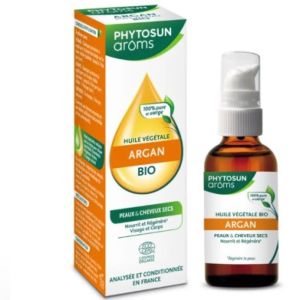 Phytosunarom - Arganier huile végétale d'Argan Bio - flacon de 50ml