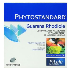 Pileje - Phytostandard Guarana Rhodiole - 30 comprimés