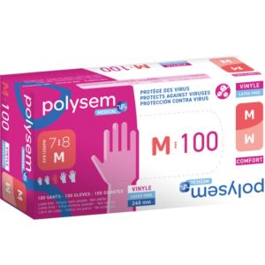 POLYSEM - GANTS VINYLE taille M