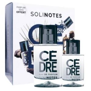 Solinotes - Coffret noël 2025 duo Eaux de parfum Cèdre
