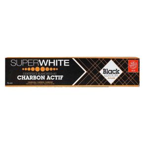 Superwhite - Dentifrice blancheur au charbon actif - 75 ml