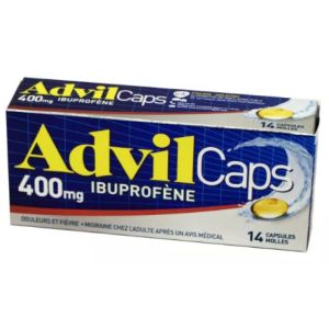 AdvilCaps 400 mg - 14 capsules molles