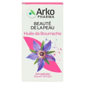 Arkopharma - Huile de bourrache 60 gélules