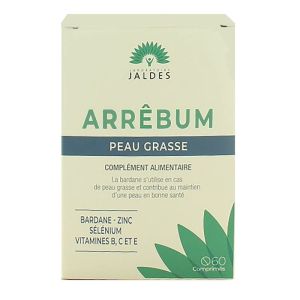 Arrêbum - Peaux grasses - 60 comprimés