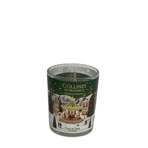 Collines de Provence - bougie lanterne parfumée forêt de sapin- 75g