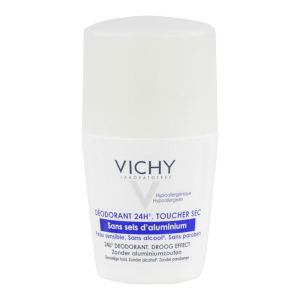 Vichy - Déodorant 24H Toucher Sec Peau Sensible Roll-On - 50 ml