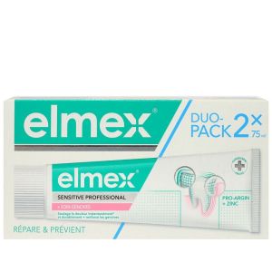 Elmex - Dentifrice Sensitve Professional Gencives - 2x75ml