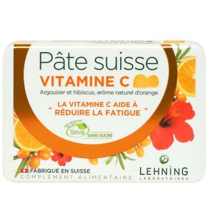 Lehning - Pâtes Suisse Vitamine C - 40 gommes