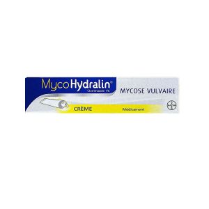 MycoHydralin - Mycose vulvaire crème - tube de 20g