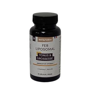 Nat&Form - Fer Liposomal - 60 gélules végétales