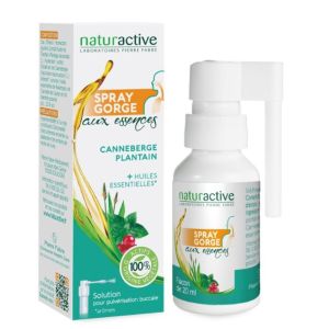 Naturactive -  Spray Gorge aux essences - 20Ml