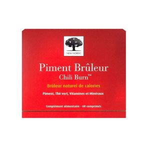 New Nordic - Piment Brûleur Chli Burn - 60 comprimés