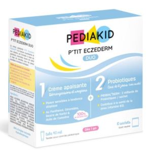 Pediakid - p'tit eczederm duo - 40mL + 10sachets
