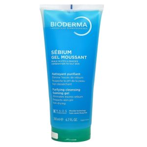 Bioderma - Sebium gel moussant nettoyant purifiant - 200ml