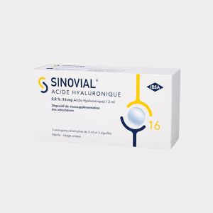 Sinovial - Solution injectable de 2 mL - Boîte de 3 seringues