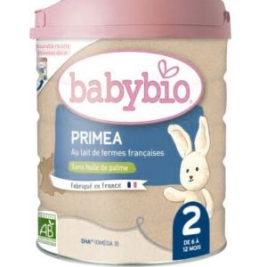 Babybio - Primea 2ème âge 6-12 mois - 800g
