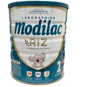Modilac - Expert Riz lait en poudre 2ème âge - 800g