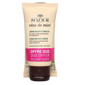 Nuxe - Crème mains et ongles rêve de miel Nuxe - offre duo - 2 tubes de 50ml