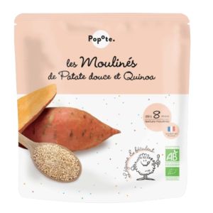 Popote - Les Moulinés de Patate douce et Quinoa 8mois - 180g