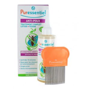 Puressentiel Anti-poux traitement complet lotion + peigne 100 ml