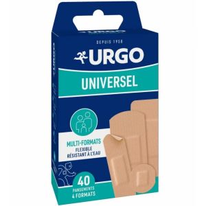 Urgo - Pansement Universel multi-formats - 40 pansements