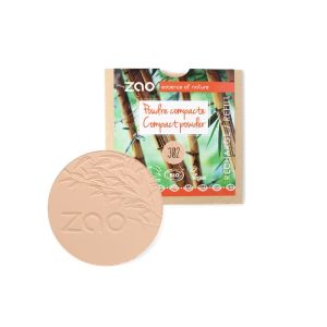 Zao - Recharge poudre compacte beige orangé - N°302
