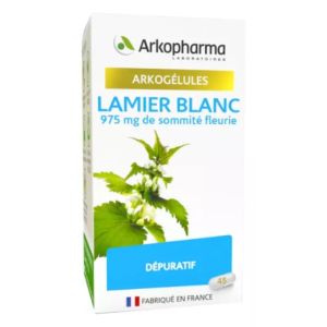 Arkopharma - Lamier blanc dépuratif - 45 gélules