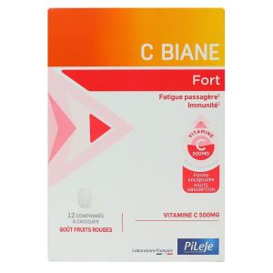 Pileje - C Biane Fort vitamine C - 12 comprimés