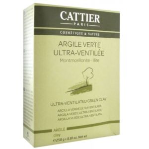Cattier - Argile verte ultra ventilée - 250g