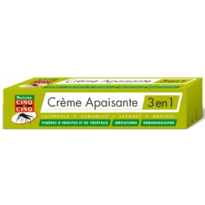 Cinq sur cinq - Crème apaisante démangeaisons 3 en 1 - 40g