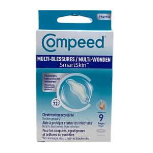 Compeed - Pansements multi blessures Doigts - 9pcs